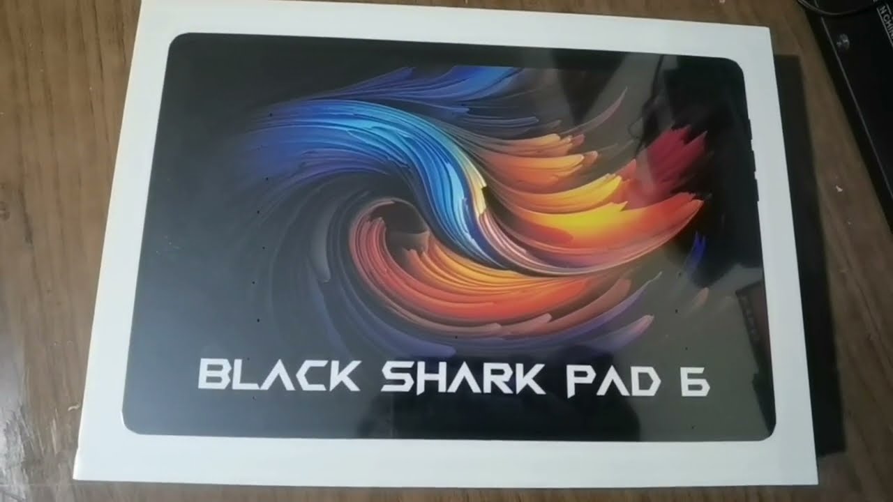 black shark pad 6 unboxing( مراجعة)