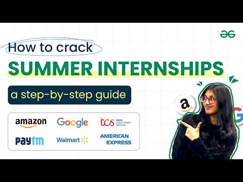 Latest To Apply For Summer Internships