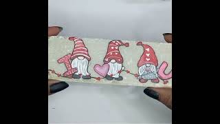Gnome Painting For Valentine 🌹❤️ | Acrylic Painting | Easy Stone Painting #trending #viral #shorts Gnome Painting For Valentine 🌹❤️ | Acrylic Painting | Easy Stone Painting #trending #viral #shorts