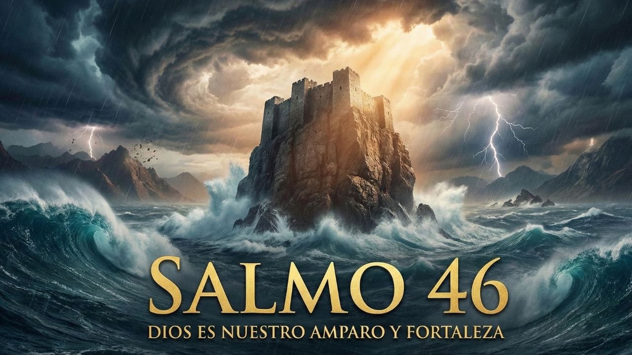 SALMO 46 🙏 Dios es nuestro refugio y fortaleza | Oración para tiempos difíciles
