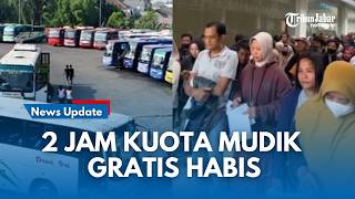 Diserbu Sejak Subuh! Kuota Mudik Gratis Karawang 810 Kursi Habis Dalam 2 Jam