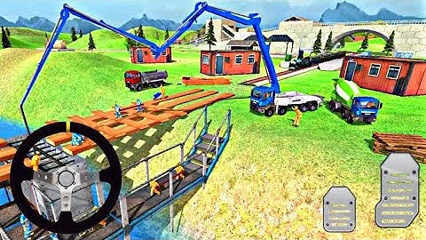 Bridge Construction For Railway Train - Train Bridge Construction Simulator - #2 Android Gameplay