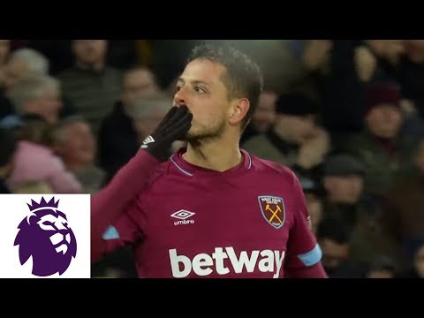 Chicharito smashes in rebound for West Ham against Crystal Palace | Premier League | NBC Sports