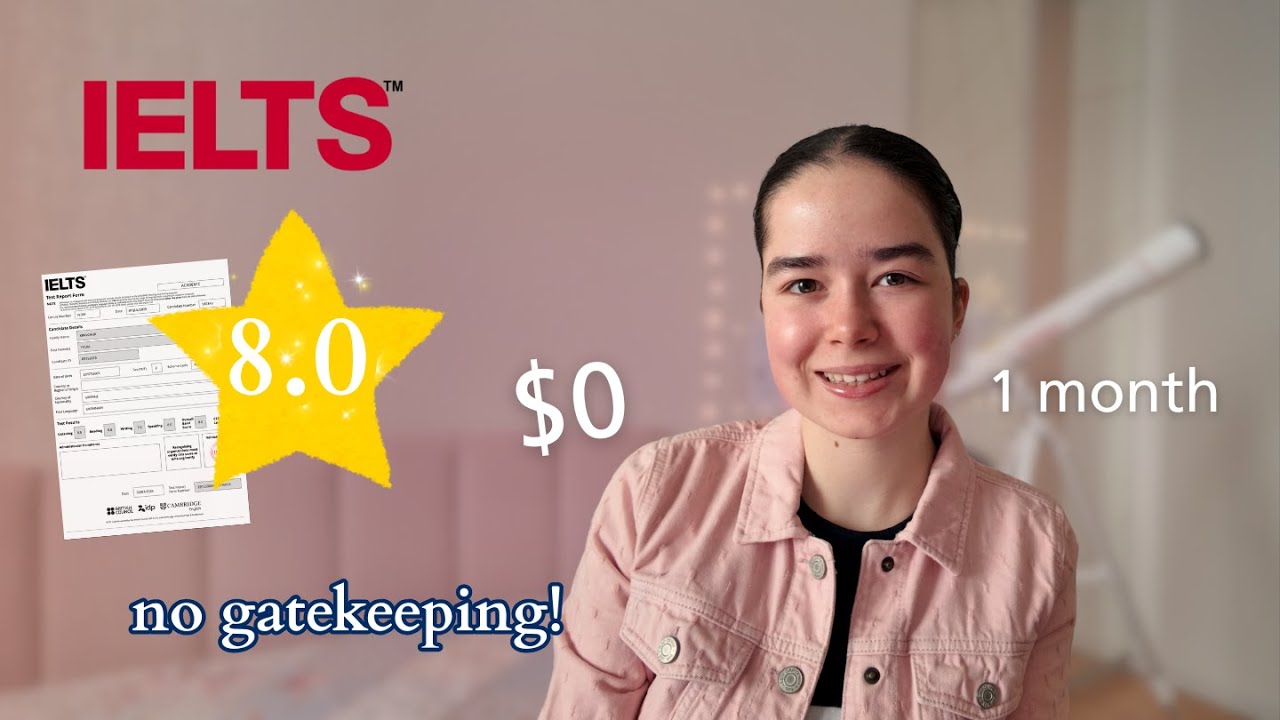 How I Scored 8.0 on IELTS Test for Free — Preparation Resources and Strategy