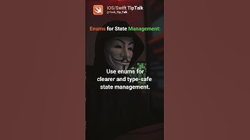 iOS/Swift TipTalk  | Tip 6 | Enums for State Managements