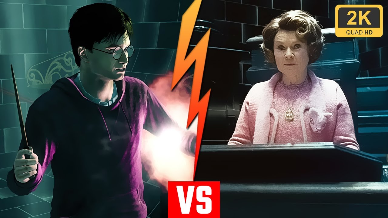 Harry Potter vs Dolores Umbridge Harry Potter and the Deathly Hallows ...