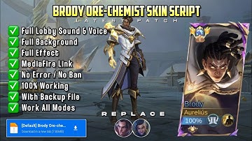 Brody Collector — Ore-chemist Skin Script Full Effect | Latest Patch