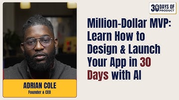 Million-Dollar MVP: Design & Launch Your App in 30 Days with AI