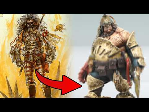 Warhammer 29k : How to Kitbash a Techno Barbarian Warlord
