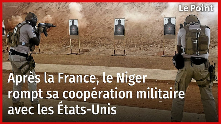 Après la France, le Niger rompt sa coopération militaire avec les États-Unis