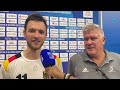 Game 7 BEL-GER | After-match Interview with 🇩🇪 GER Coach Wilco Teun Van Den Bos & Player Theo Nowak