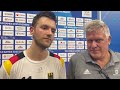 Game 7 BEL-GER | After-match Interview with 🇩🇪 GER Coach Wilco Teun Van Den Bos & Player Theo Nowak