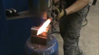 Forging a Leaf - Power Hammer Tutorials