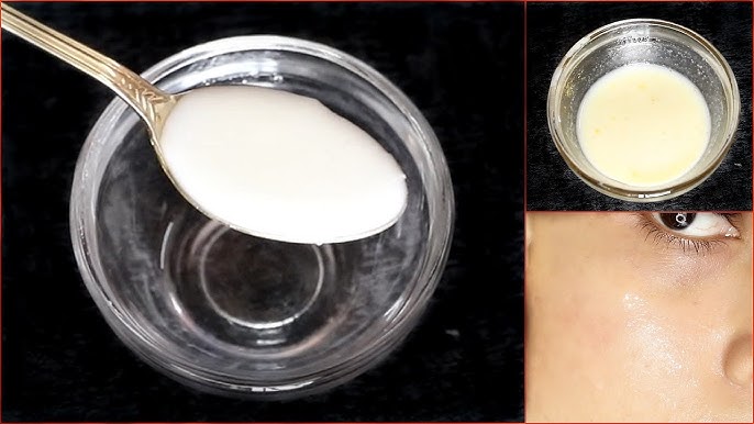 INSTANT Skin Brightening 2 Steps Milk Facial At Home | How To use Raw Milk For Glowing Flawless Skin - YouTube