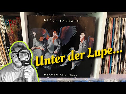 🔎 SCHALLPLATTEN im DETAIL #1 - HEAVEN AND HELL - BLACK SABBATH #germanvinylcommunity #vinylcommunity