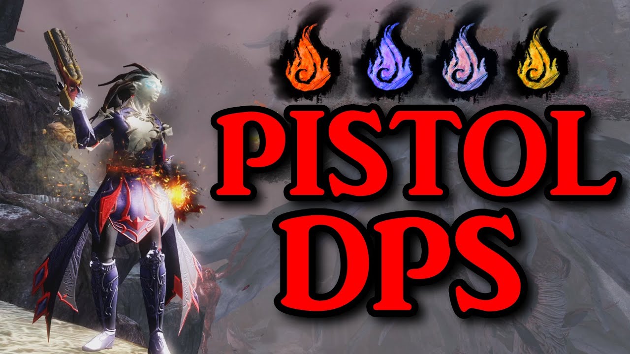 DPS Pistol Elementalist Full Tempest Rotation and Build Guide for GW2