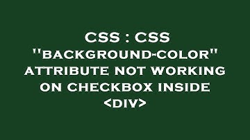 CSS : CSS 