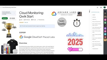 [NEW2025] Cloud Monitoring: Qwik Start || #qwiklabs || #GSP089 || Lab Solution