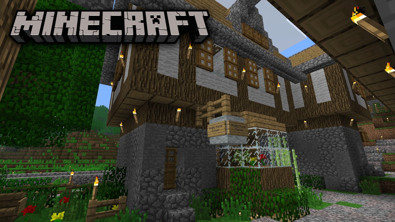 Expanding my EPIC Medieval Kingdom | Minecraft Beta 1.7.3 [12] - YouTube