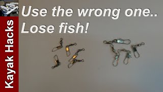 Fishing Swivel - Dangerous Weakness!