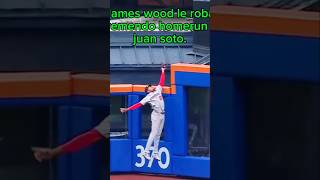 JAMES WOOD LE ROBA TREMENDO JONRON A JUAN SOTO.💯🌟 #béisbol #mlb #viralvideo