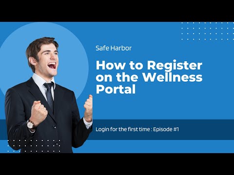 How to Register on the Wellness Portal