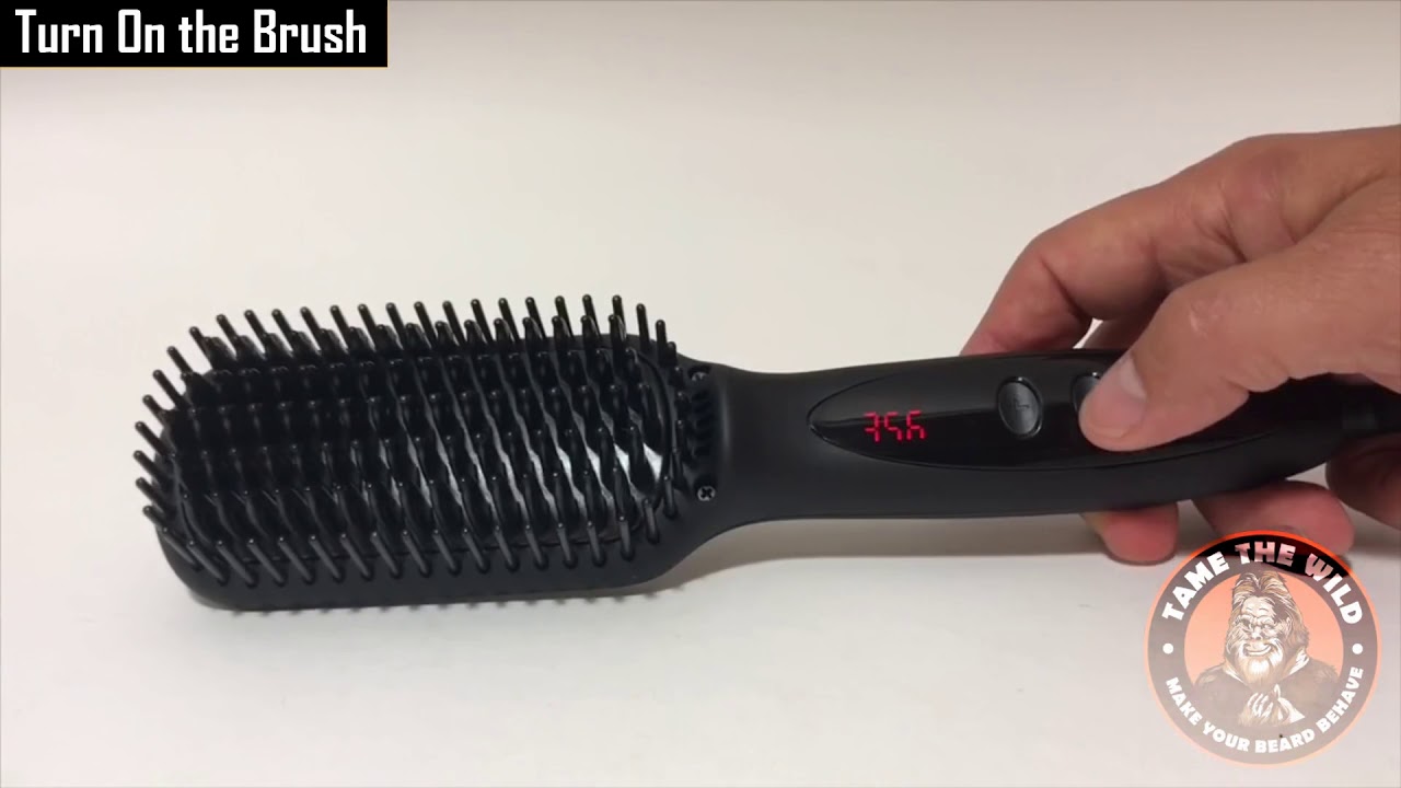 Tame the Wild Hair and Beard Straightener Instructions