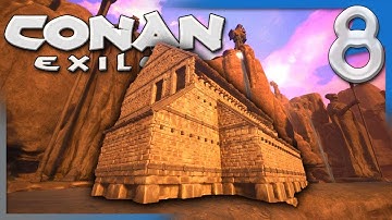 THE WORKSHOP BUILDING HAS BEGUN! | Conan Exiles Multiplayer Gameplay/Let