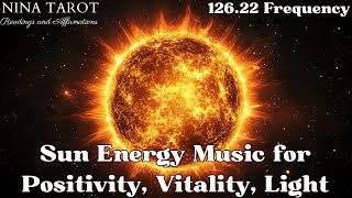 Sun Energy 126.22 Hz Frequency✨️Infuse Yourself with the Light, Joy & Positivity of the Sun🌞✨️