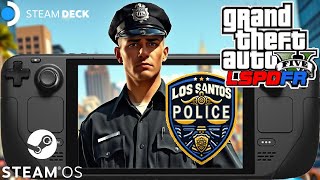 I Finally Got LSPDFR Mod GTA V working on Steam Deck SteamOS!! #steamdeck #gtav #lspdfr