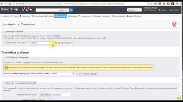 Prestashop 1.5 translate modules tutorial