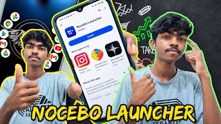 Nocebo Launcher Home Screen Spinner Launcher With Custom Sticker on Android Devices || From app  screenshot 3