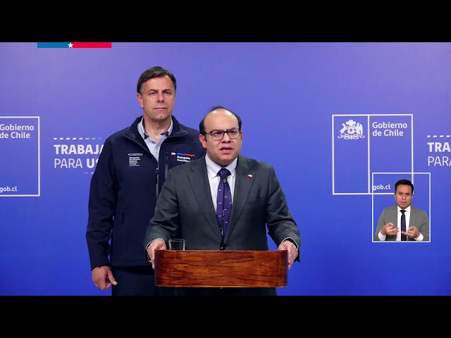 Subsecretario del Interior Máximo Pavez se refiere a las movilizaciones registradas hoy