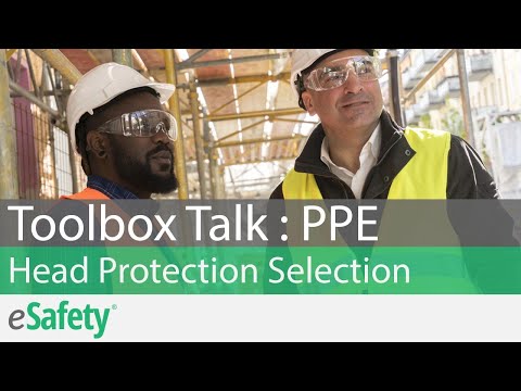 2 Minute Toolbox Talk: PPE: Head Protection Selection