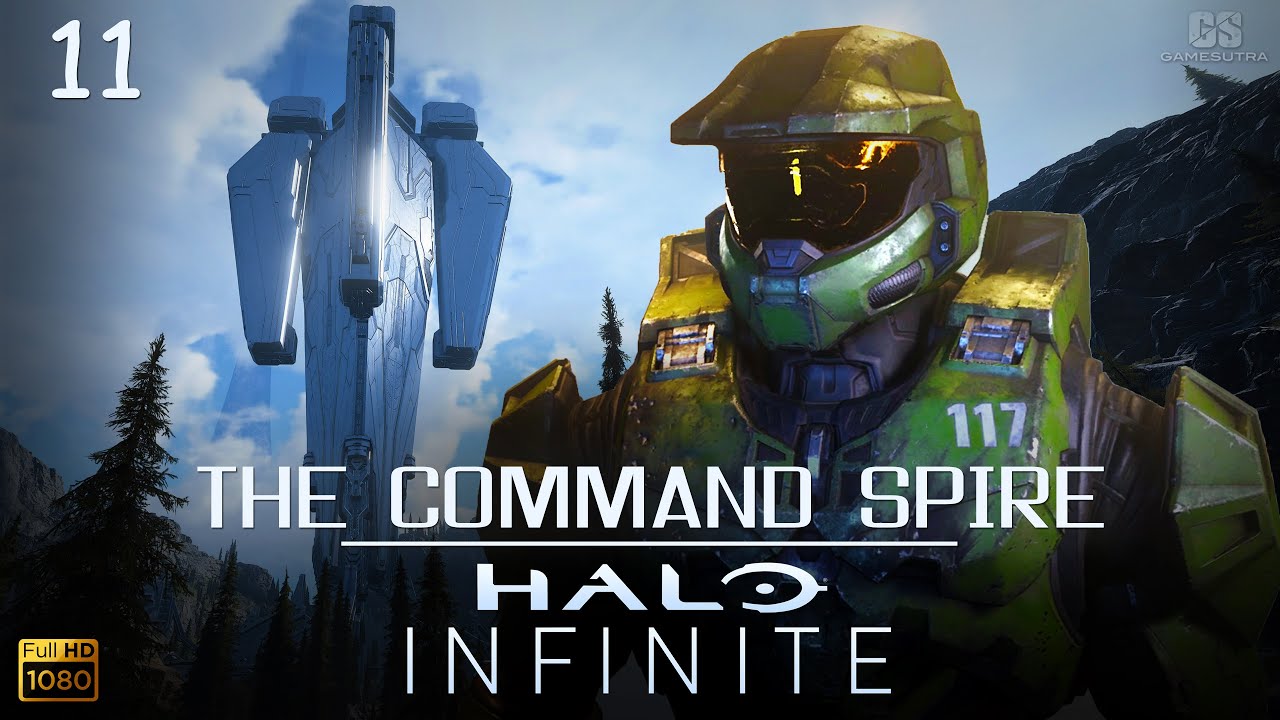Halo : INFINITE (2021) | Mission 11 | The Command Spire | No Commentary ...