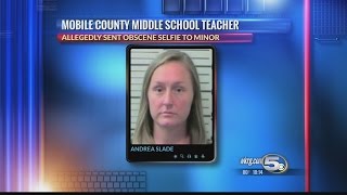 Mobile County Teacher Booked for Obscene Selfie