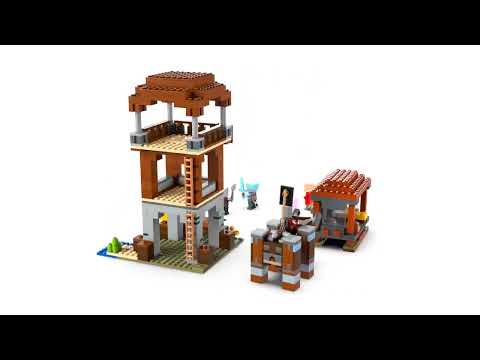 Miniatura del video del prodotto LEGO - MINECRAFT L’avamposto del saccheggiatore 21278