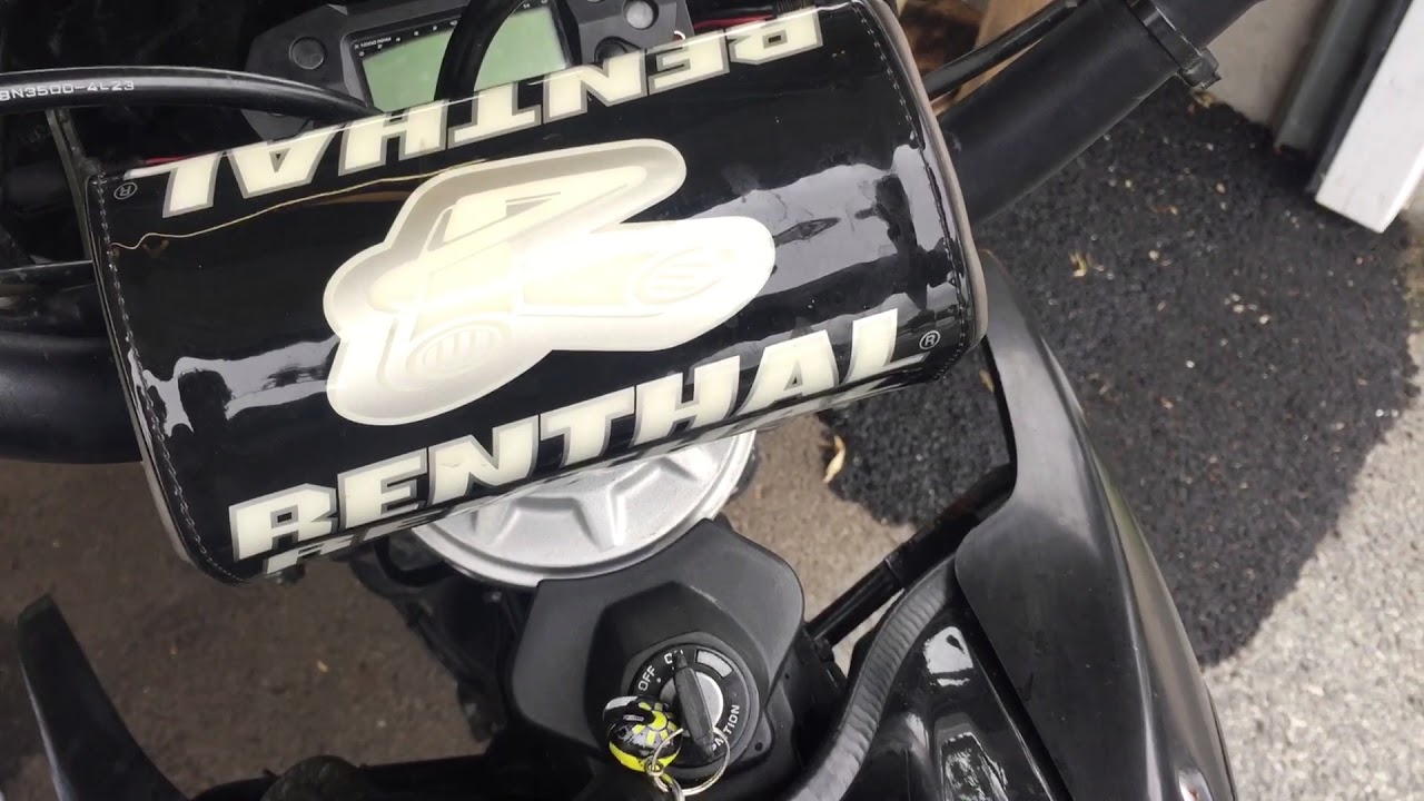 Yamaha DT125X walk-around and cold start. GIANELLI