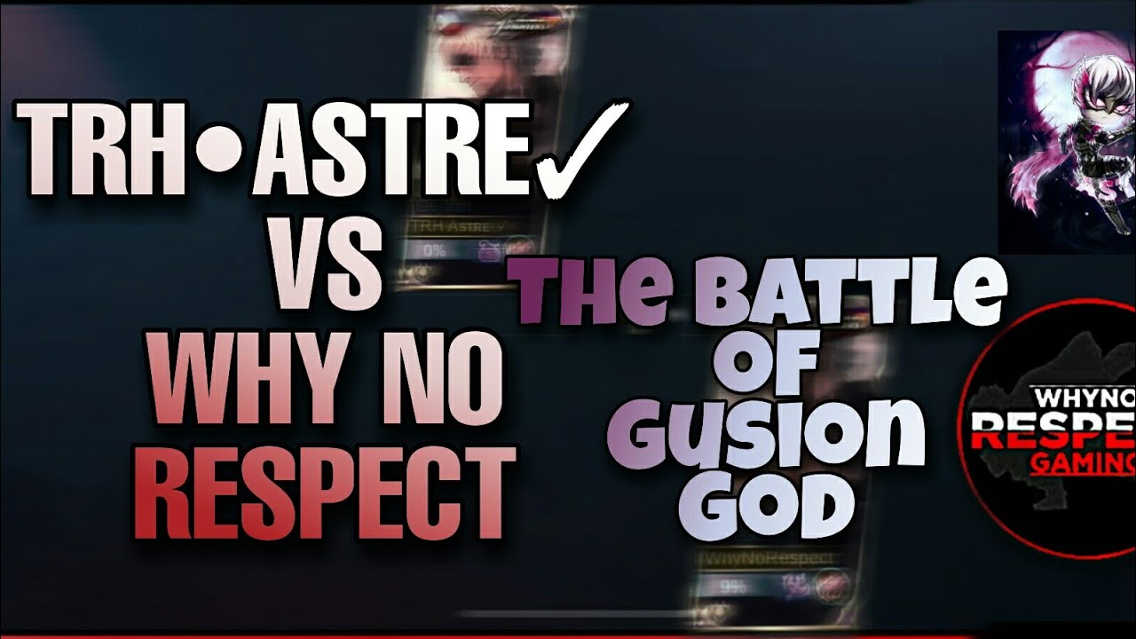 ASTRE VS WHY NO RESPECT GAMING