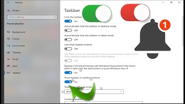 How To Enable And  Disable Taskbar Badge Notifications In Windows 10