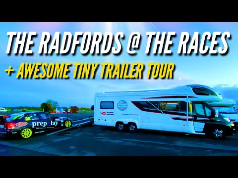 Camping at Thruxton Race Circuit with a Hog Roast & Tiny Trailer Tour