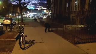 Young woman nodding out on heroin