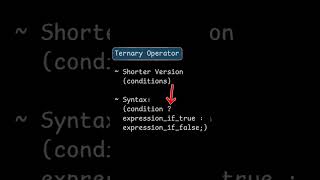 Ternary Operator In JS  #coding #educational #javascript #ternaryoperator #fullstackdeveloper