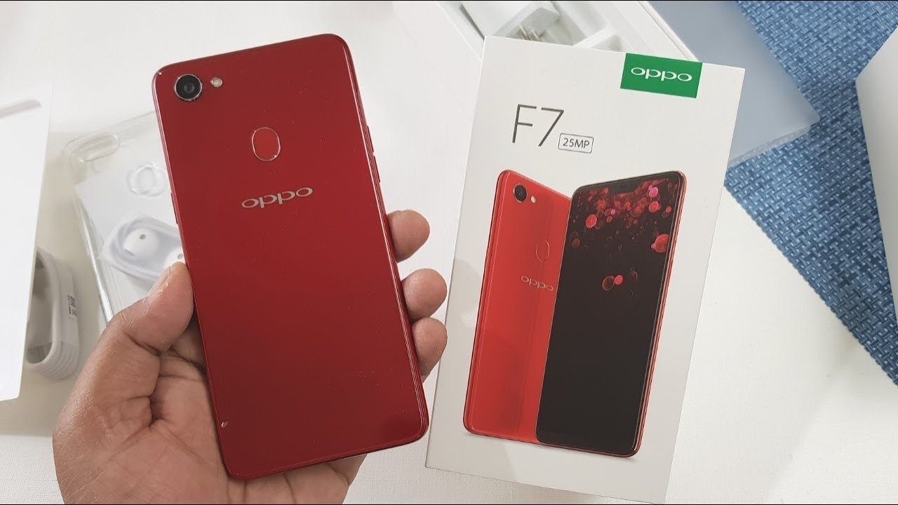 Oppo F7 Unboxing & Hands on !