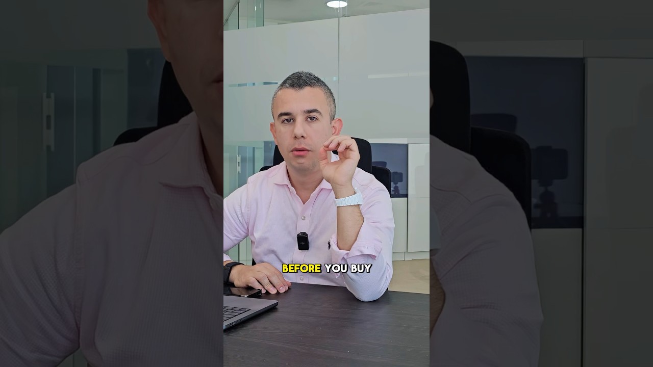 BEFORE YOU BUY IN DUBAI, ASK…watch in full video on my channel #realestate #dubai #dubairealestate