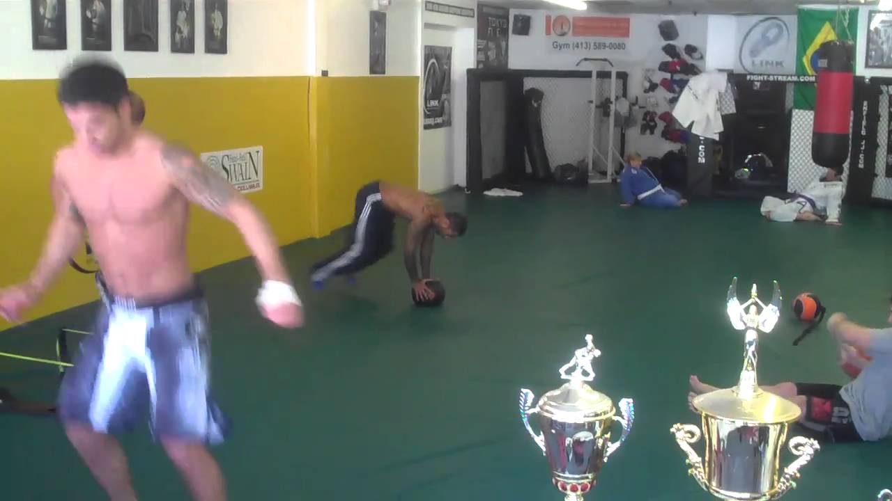 Western Mass Sports Conditioning Circuit Training with Team Link MMA Pro Fighters