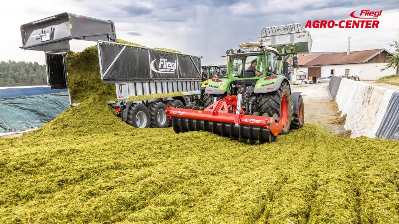 Silowalze Fliegl GPS Silage verdichten | Agro Center