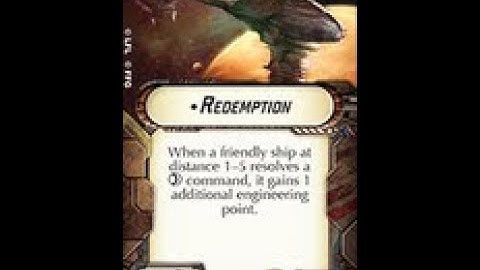 How-to use Title "Redemption" - Star Wars Armada Explained (SWAE)