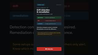 Config Drift Detection and Remediation Short for Exam Prep | AutoOps+ Config Management #comptia