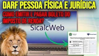 COMO PAGAR DARF RECEITA FEDERAL? Tutorial SICALCWEB - 2024